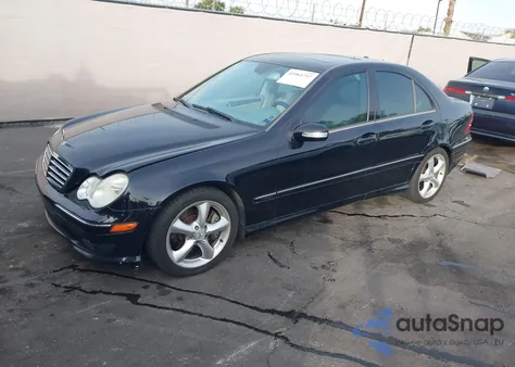 2006 Mercedes-Benz C 230 Sport from USA, damaged, VIN WDBRF52HX6F803909